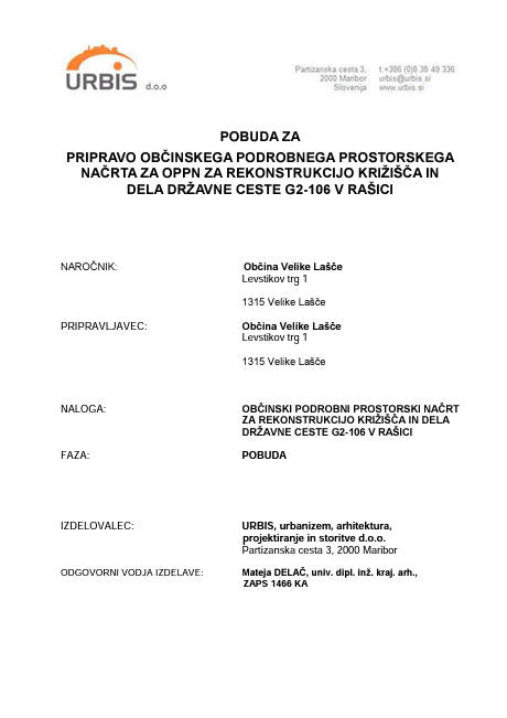 Občina Velike Lašče | Dokument prostorski načrt